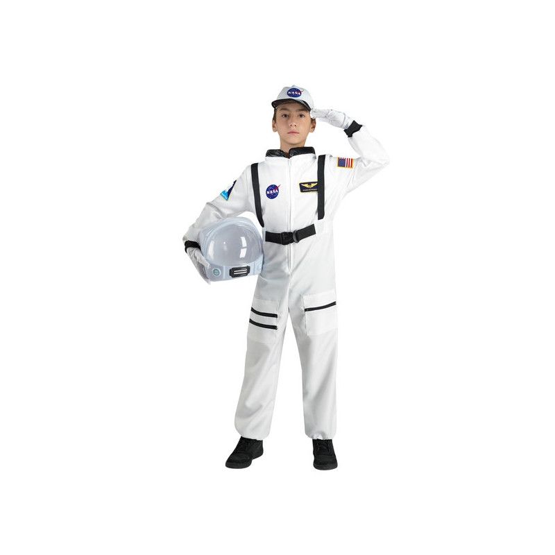 Garçons Argenté astronaute Costume Astronaute Costume Déguisement Semaine Du Livre Taille 4-12 ans 