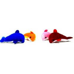 Peluche dauphin couleurs assorties Jouets et articles kermesse 3101