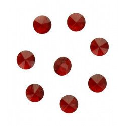 Sachet 100 diamants rouges décoration festive Déco festive 1151RG