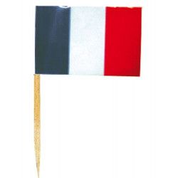 Mini drapeaux France x 50 Déco festive DR84000-FRAN