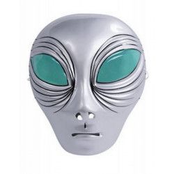 Masque plastique alien enfant Accessoires de fête 74213