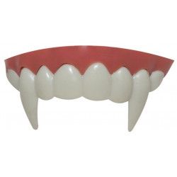 Dentier vampire dents longues Accessoires de fête 28531