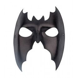 Masque chauve-souris noir Accessoires de fête 70553