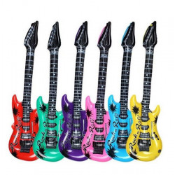 Guitare gonflable Rock and Roll 100 cm Jouets et articles kermesse 4708LG