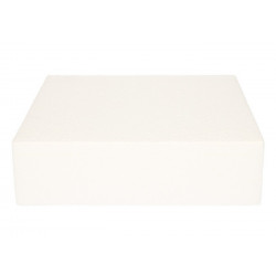 Support Dummy polystyrène gâteau carré 30x30cm Cake Design FC230VK