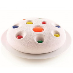 Moule silicone 3D Luna Silikomart Cake Design 20.361.13.0065