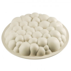 Moule silicone effet bulles 3D Bolle Silikomart Cake Design 20.381.13.0065