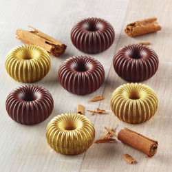 Moule silicone à chocolat 3D couronne Silikomart Cake Design 22.149.77.0065