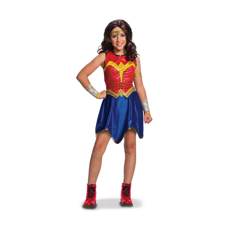 DC Super Hero Déguisement Wonder Woman Pour Filles 4-6 ans 