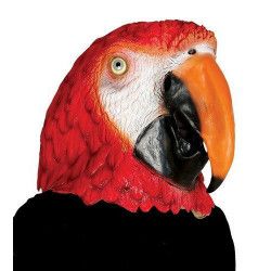 Masque perroquet en latex Accessoires de fête 2565