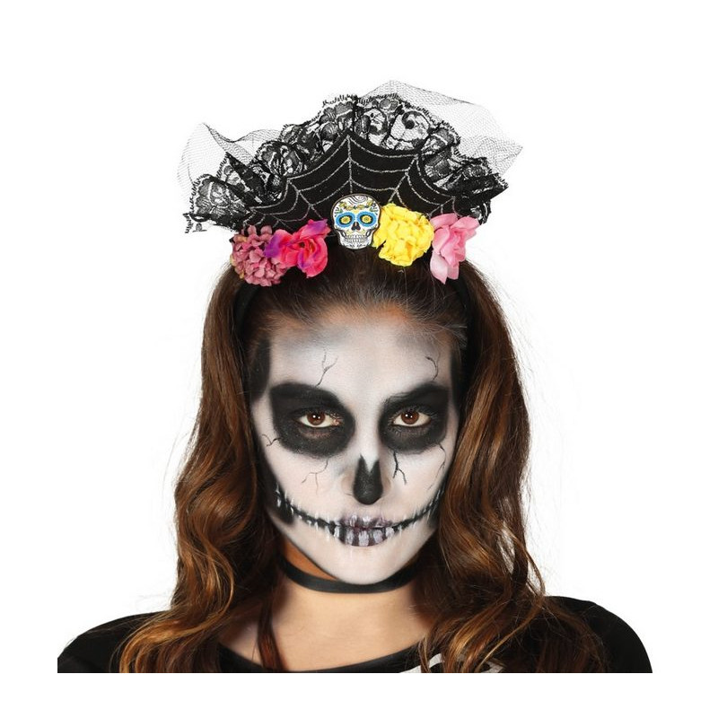 Le Jour des Morts Enfants Adultes Halloween Déguisements Accessoires Costume Masque Lot 