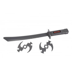 Epée et 2 étoiles boomerang ninja Accessoires de fête 2040295