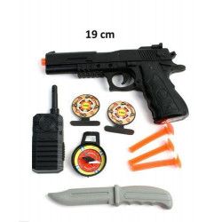 Pistolet 20.5 cm avec flèches et accessoires Jouets et articles kermesse 26861BG