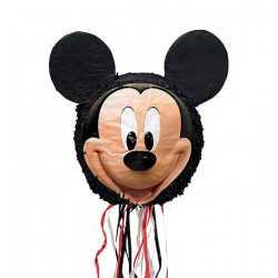 Pinata à tirer Mickey Mouse 45.5cm Déco festive 9903155
