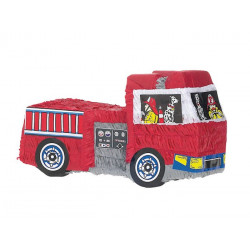 Pinata anniversaire camion pompier 50 cm Déco festive P14100