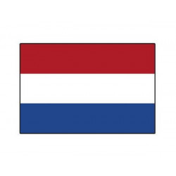 Lot 10 drapeaux Pays Bas 9.5x16cm Déco festive 14537