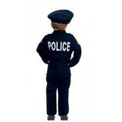 Déguisement policier bleu marine garçon Déguisements C4085-