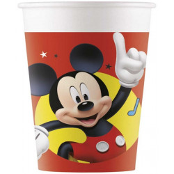 Gobelets carton x 8 Playfull Mickey™ Déco festive LMIC93473