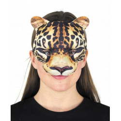 Masque léopard en plastique Accessoires de fête 865603