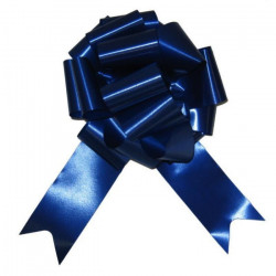 Sachet 4 noeuds à tirer 5 cm bleu royal Déco festive 36700BRZ