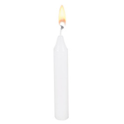 Set 12 bougies blanches pour lampions Déco festive 42005