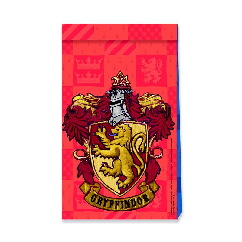 Sachets cadeaux papier Harry Potter x 4 Déco festive LHAR93369