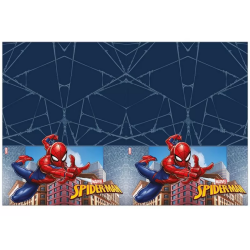 Nappe plastique Spiderman Crime Fighter™ 120x180cm Déco festive LSPI93866