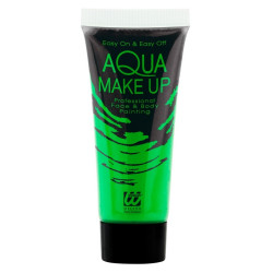 Tube maquillage à l'eau 30 g vert fluo Accessoires de fête 09972