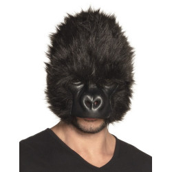 Demi-masque peluche gorille Accessoires de fête 56770