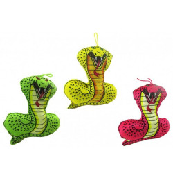 Peluche serpent imprimé 19 cm Jouets et articles kermesse 54845