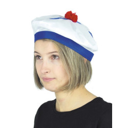 Bonnet de marin avec pompon Accessoires de fête 8653266