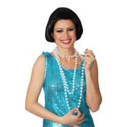 Collier long à petites perles Accessoires de fête 16045