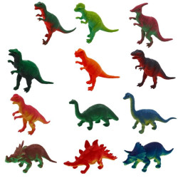 Animal dinosaure PVC 10 cm kermesse vendu par 48 Jouets et articles kermesse 10259BG