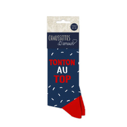 Chaussettes fantaisie Tonton au Top Accessoires de fête CD5297_09