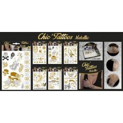 Bijoux de peau tatouage fantaisie vendu par 48 Accessoires de fête 60025