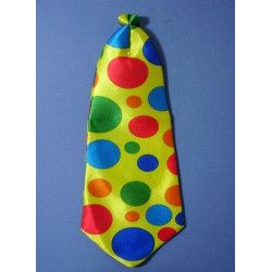 Cravate clown géante Accessoires de fête 69827