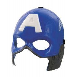 Masque bleu de super héro Captain Accessoires de fête 72307