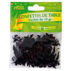 Confettis de table sorcière - noir Déco festive 90036
