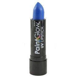 Rouge à lèvres fluo UV 10 ml bleu Accessoires de fête AI1A03