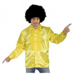 Chemise disco jaune homme taille XL Déguisements C4326XL