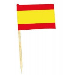 Mini drapeaux Espagne x 50 Déco festive DR84000-ESPA
