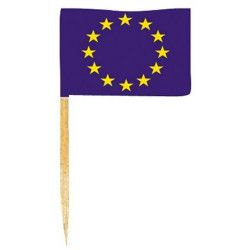Mini drapeaux Europe x 50 Déco festive DR84000-EURO