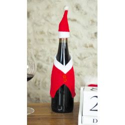 Déguisement Noël pour bouteille Déco festive 90807
