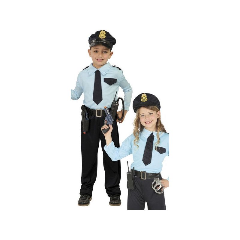 Les enfants de la Police Déguisement Policier services d'urgence Livre Semaine Costume 
